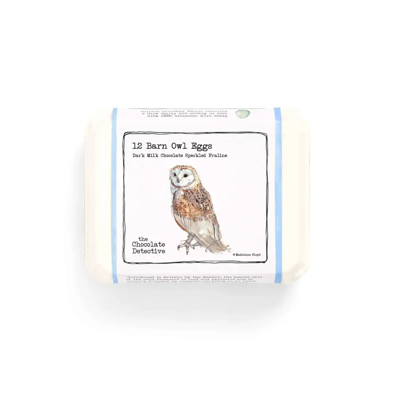 12 Barn Owl Eggs by The Chocolate Detective