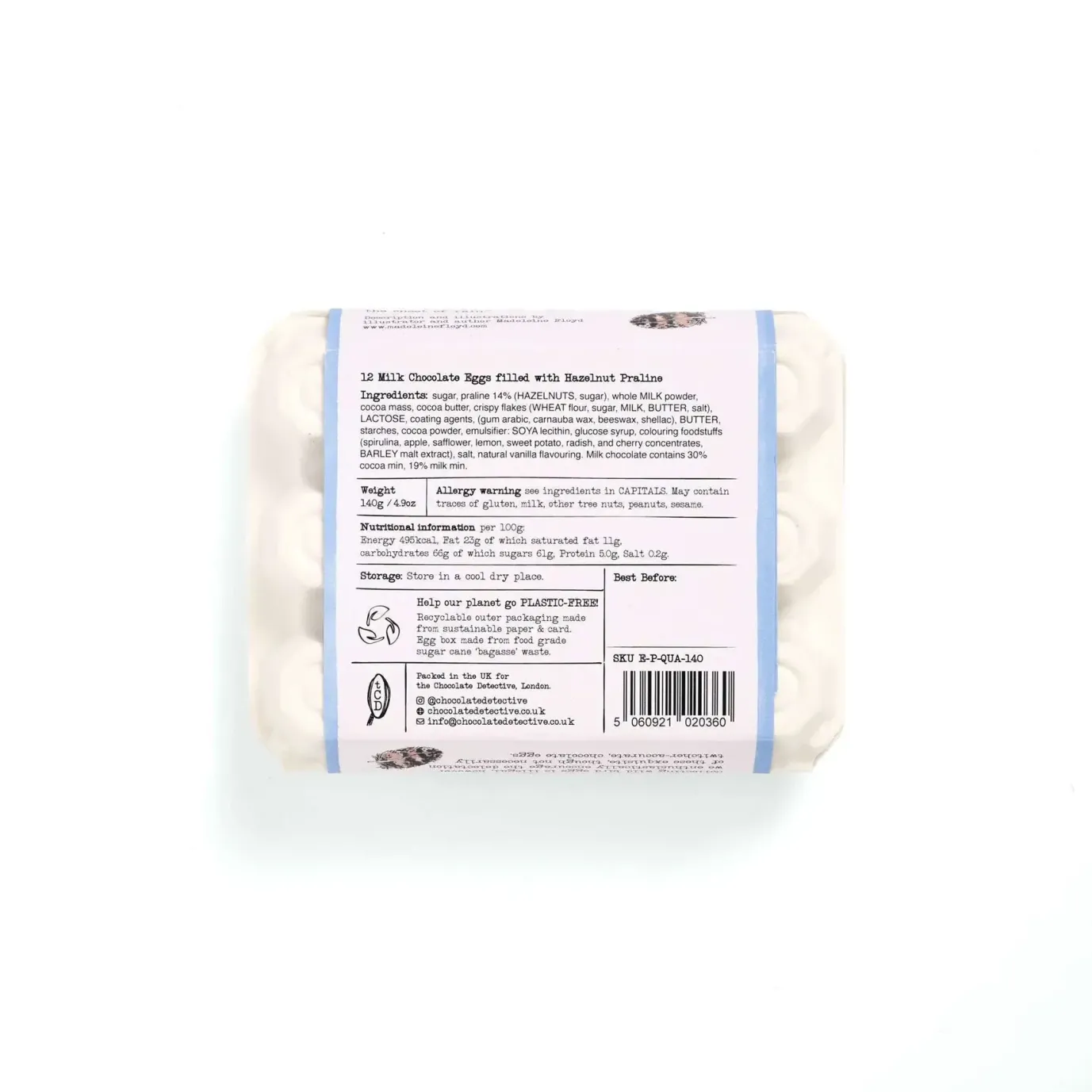 12 Barn Owl Eggs by The Chocolate Detective