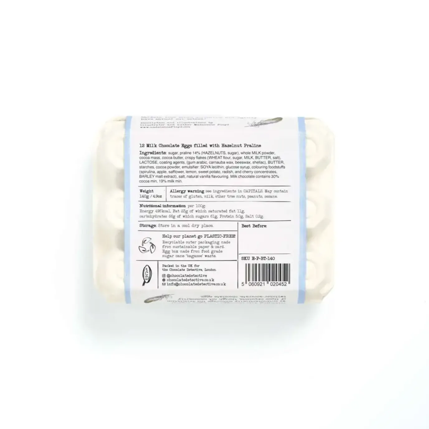 12 Gold Finch Eggs by The Chocolate Detective