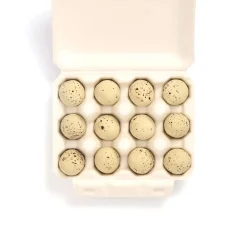 12 Gold Finch Eggs by The Chocolate Detective