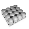 16 Piece 2 inch Round Multi Mini Cake Tin Set