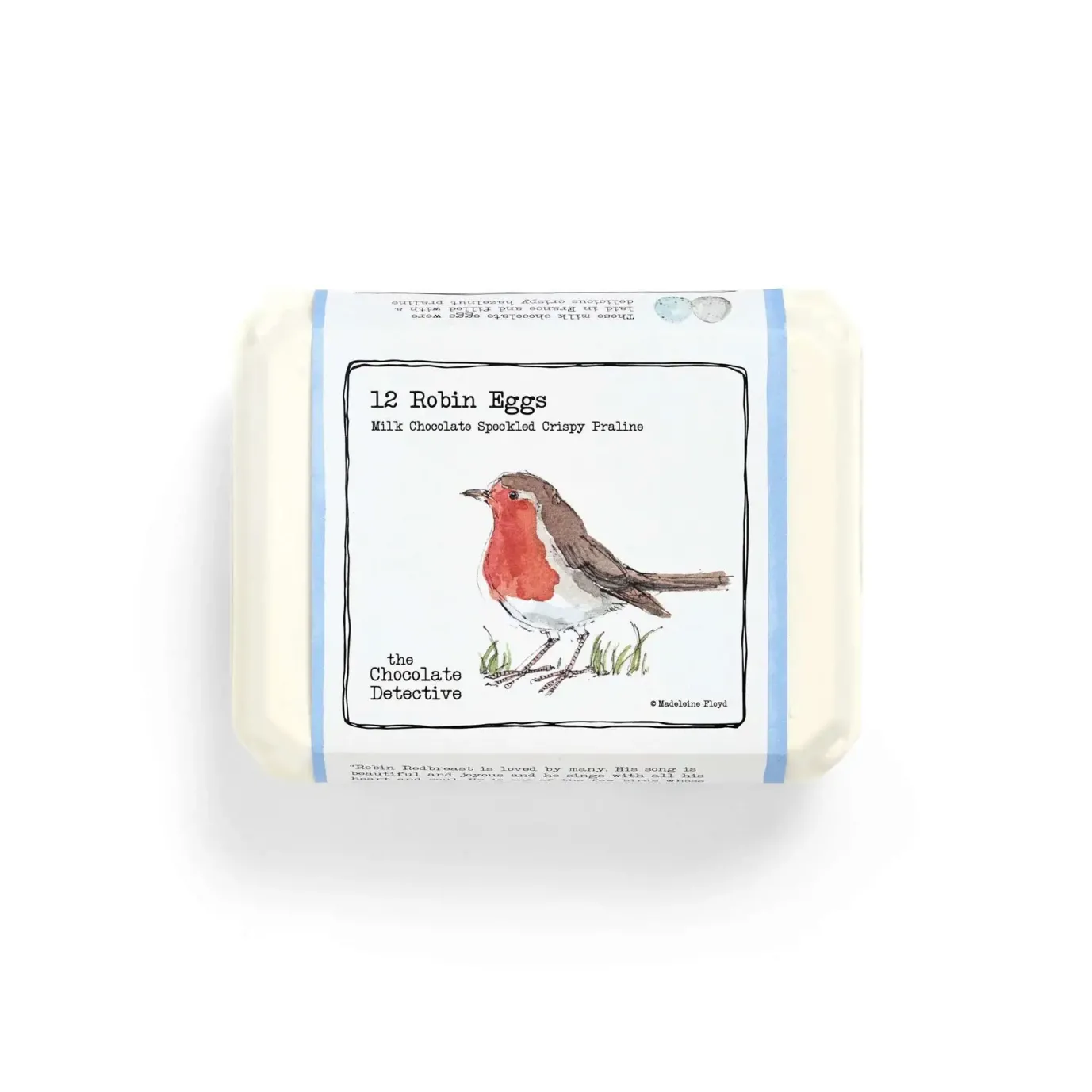 12 Robin Eggs by The Chocolate Detective