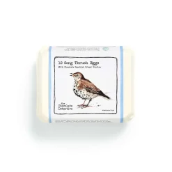 12 Song Thrush Eggs by The Chocolate Detective