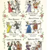 6 Wives of Henry VIII Tea Towel