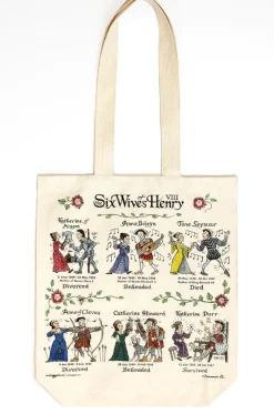 6 Wives of Henry VIII Tote Bag