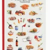 A Very English Alphabet Food & Drink Greeting Card