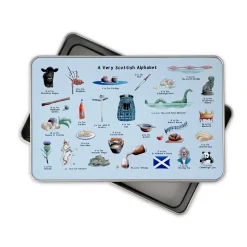 A Very Scottish Alphabet Storage Tin