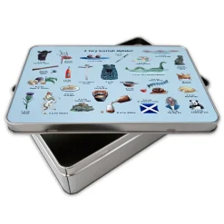 A Very Scottish Alphabet Storage Tin