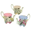 Alice in Wonderland Teapot Cake Stands - 6 pack
