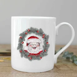 All Things Jolly (Santa) Fine Bone China Mug in a Gift Box