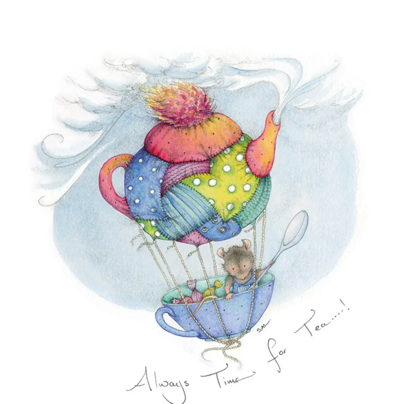 Always Time For Tea . . .! Greeting Card