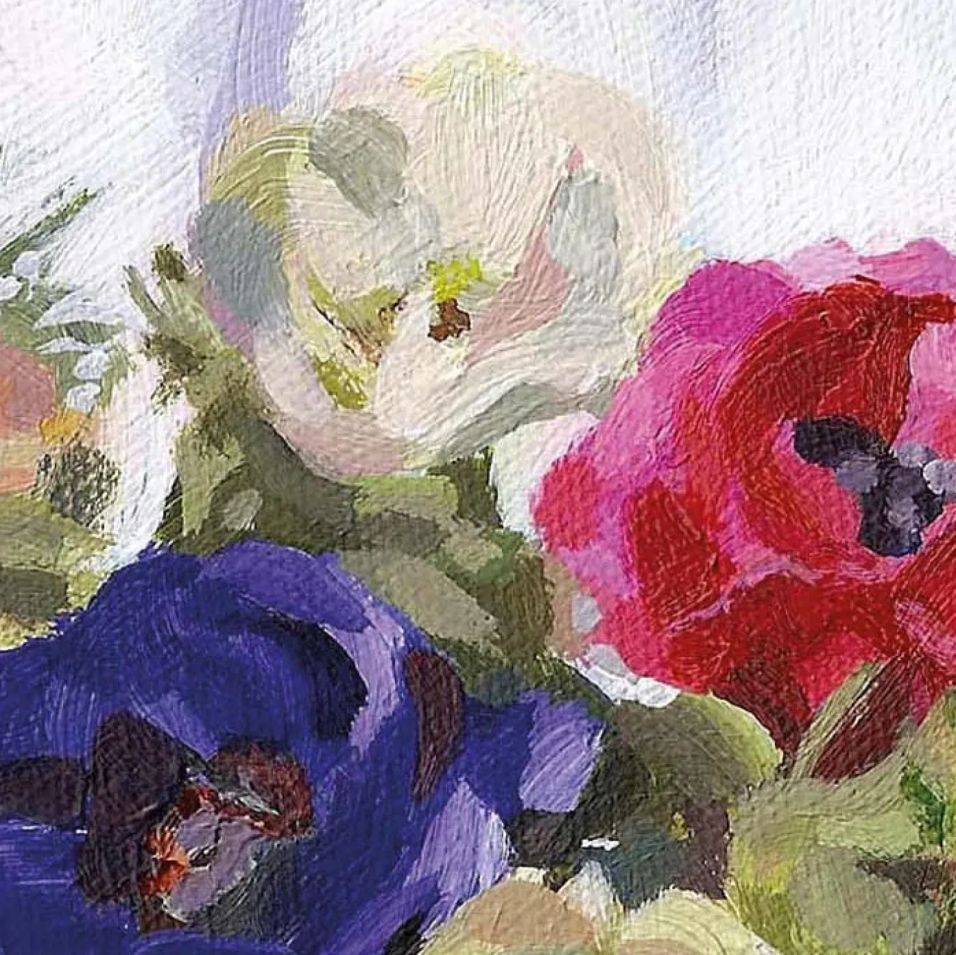 Anemones Greetings Card
