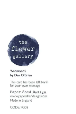 Anemones Greetings Card