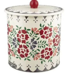 Antique Roses Biscuit Barrel