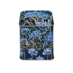 Arts & Crafts Agapanthus Mini Tea Tin