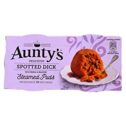 Aunty's Spotted Dick Steamed Puds