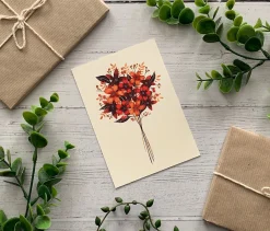 Autumn Bouquet Greeting Card