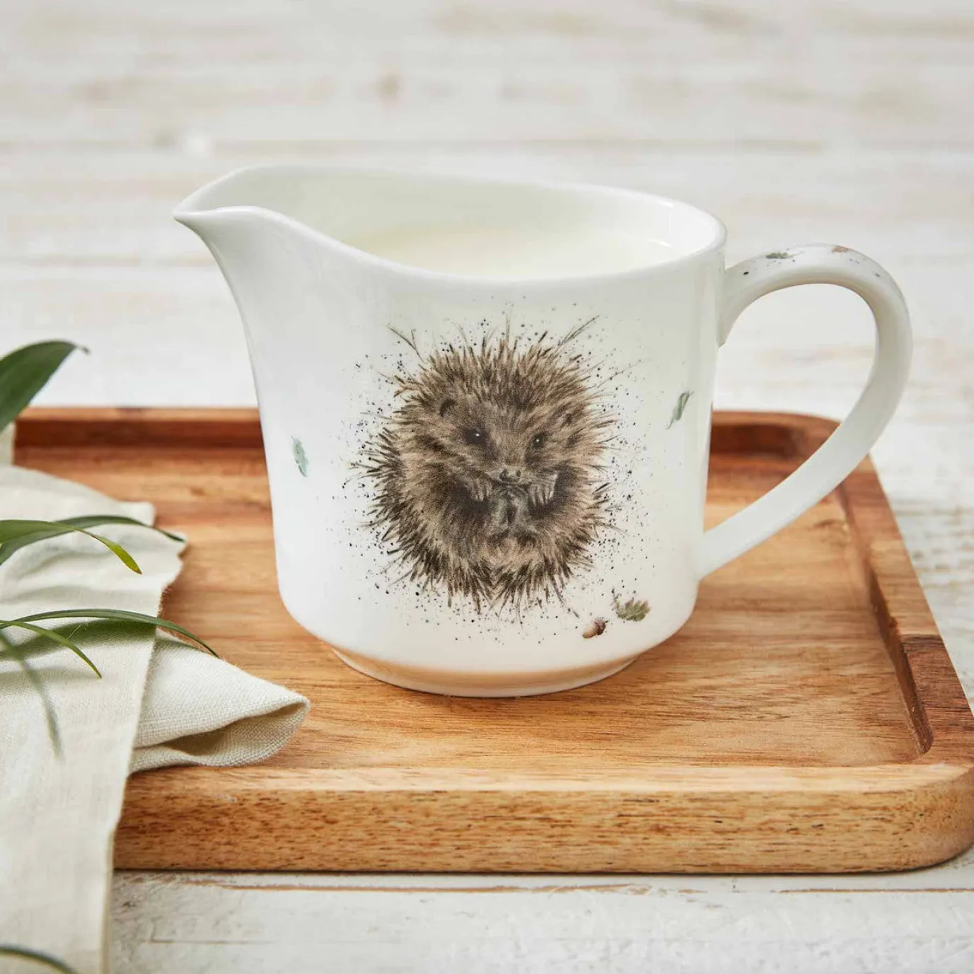 Awakening Hedgehog Bone China Cream Jug