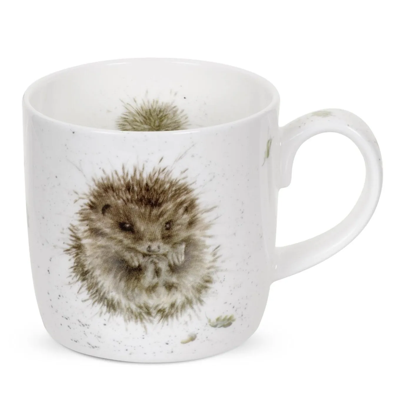 'Awakening' Hedgehog Small Bone China Mug (11oz)