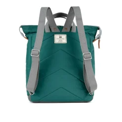 Bantry B Teal Recycled Nylon Backpack - Large