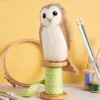 Barn Owl Needle Felting Kit