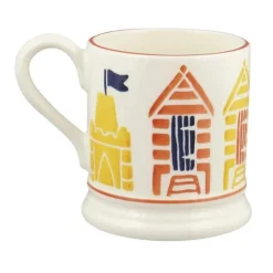 Beach Huts 1/2 Pint Mug