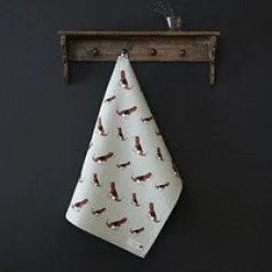 Beagle Tea Towel