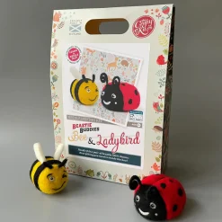 Beastie Buddies Bee & Ladybird Needle Felting Craft Kit