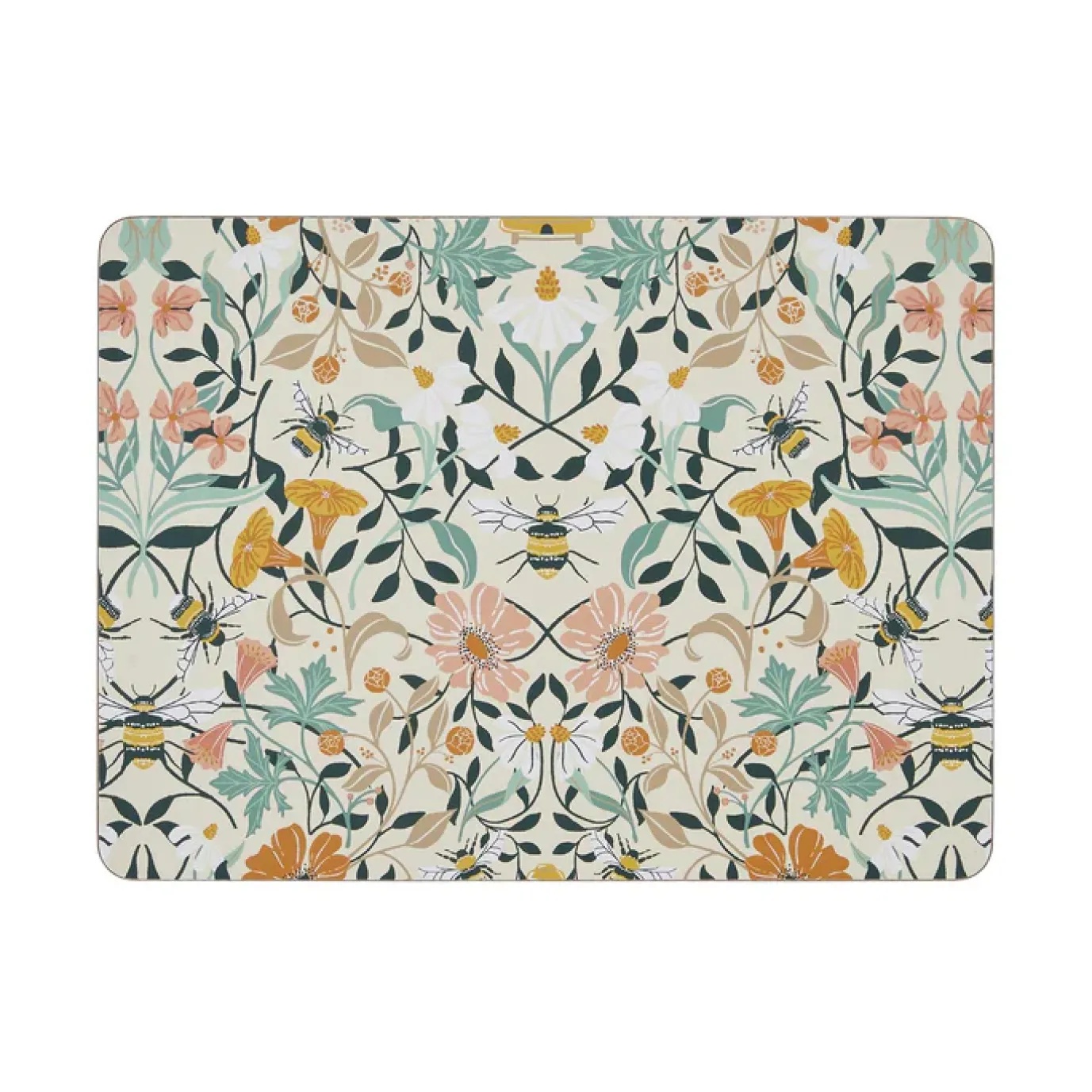 Bee Bloom Set of 4 Placemats