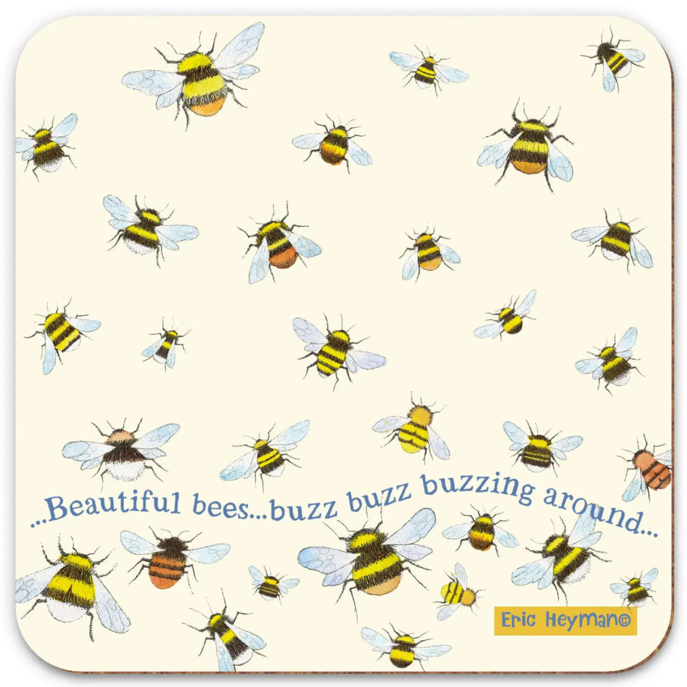 Bees Coaster