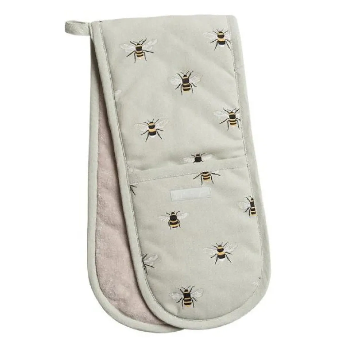 Bees Double Oven Glove