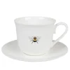 Bees Large Tea Cup & Saucer
