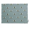 Bees Teal Fabric Placemat - Set of 2