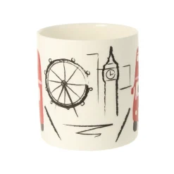 Big Red Bus Bone China Mug