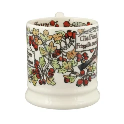 Birds In The Hedgerow Hawthorn & Chaffinch 1/2 Pint Mug