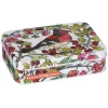Birds in the Hedgerow Small Rectangular Tin