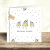 'Birthday Wishes' Blue Tit Greetings Card