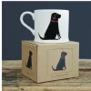 Black Labrador Mug Boxed - Single