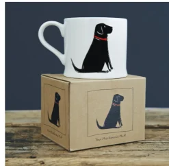 Black Labrador Mug Boxed - Single