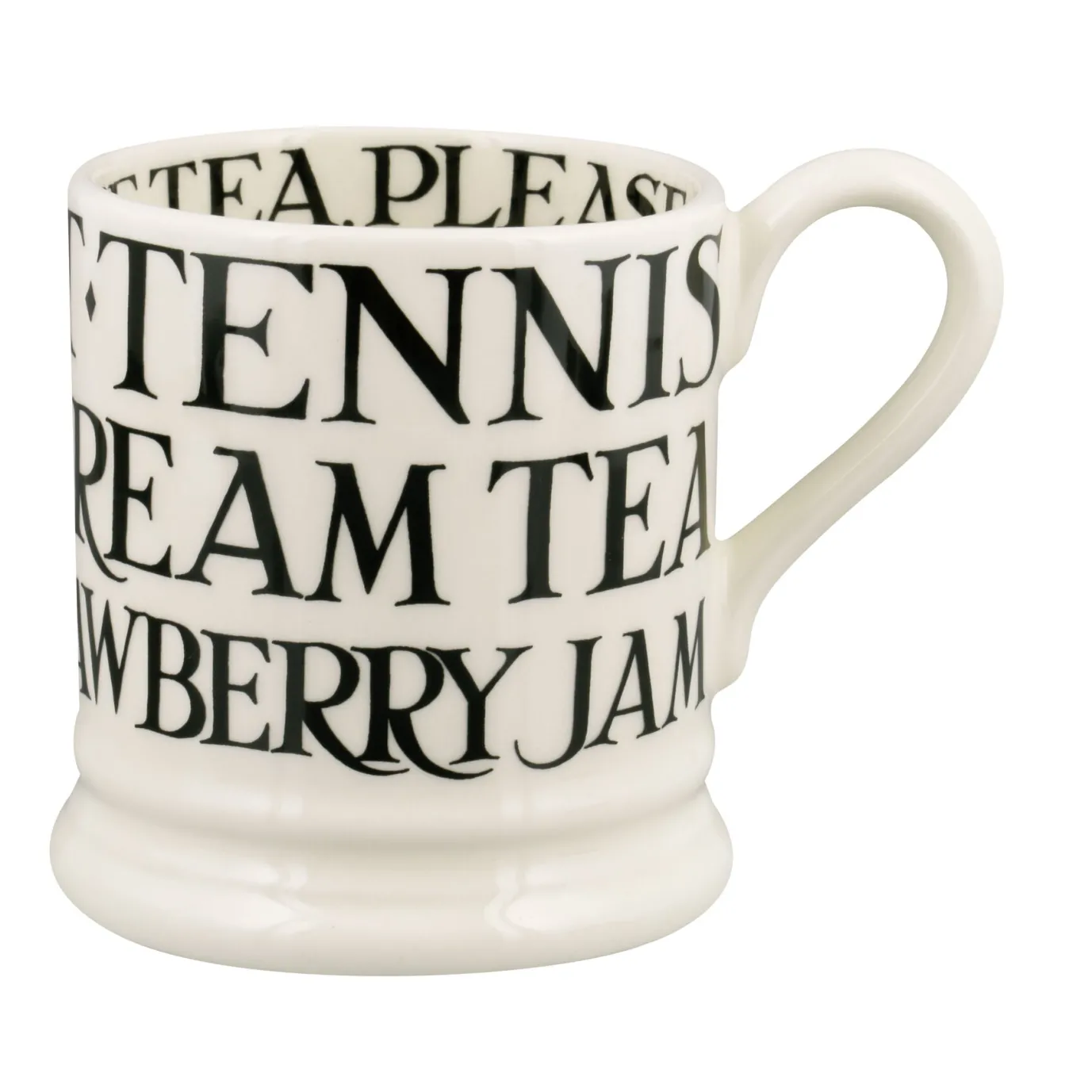 Black Toast Cream Tea 1/2 Pint Mug