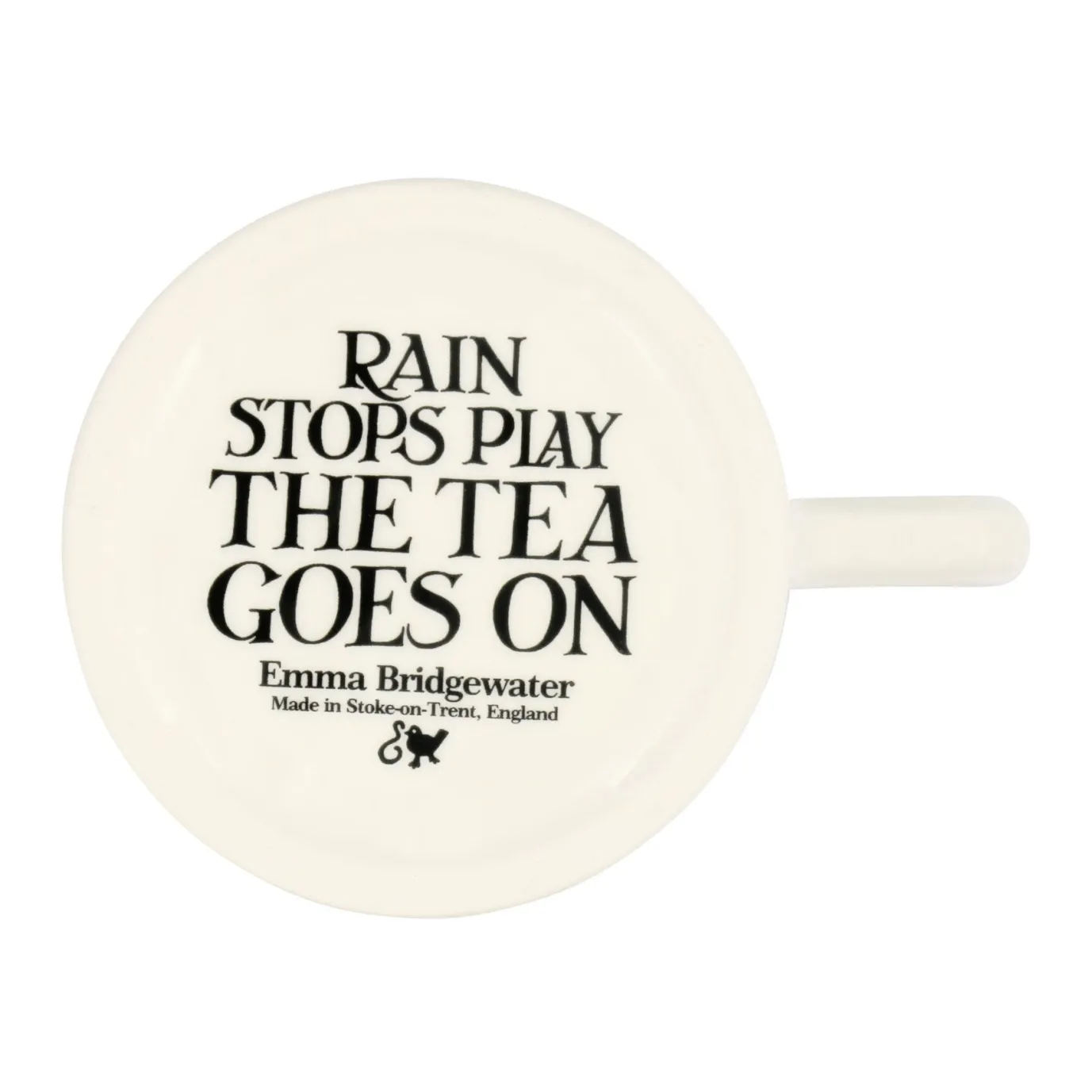 Black Toast Cream Tea 1/2 Pint Mug