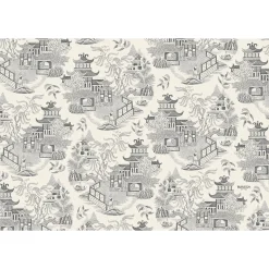 Black Willow Pad of 18 Paper Placemats