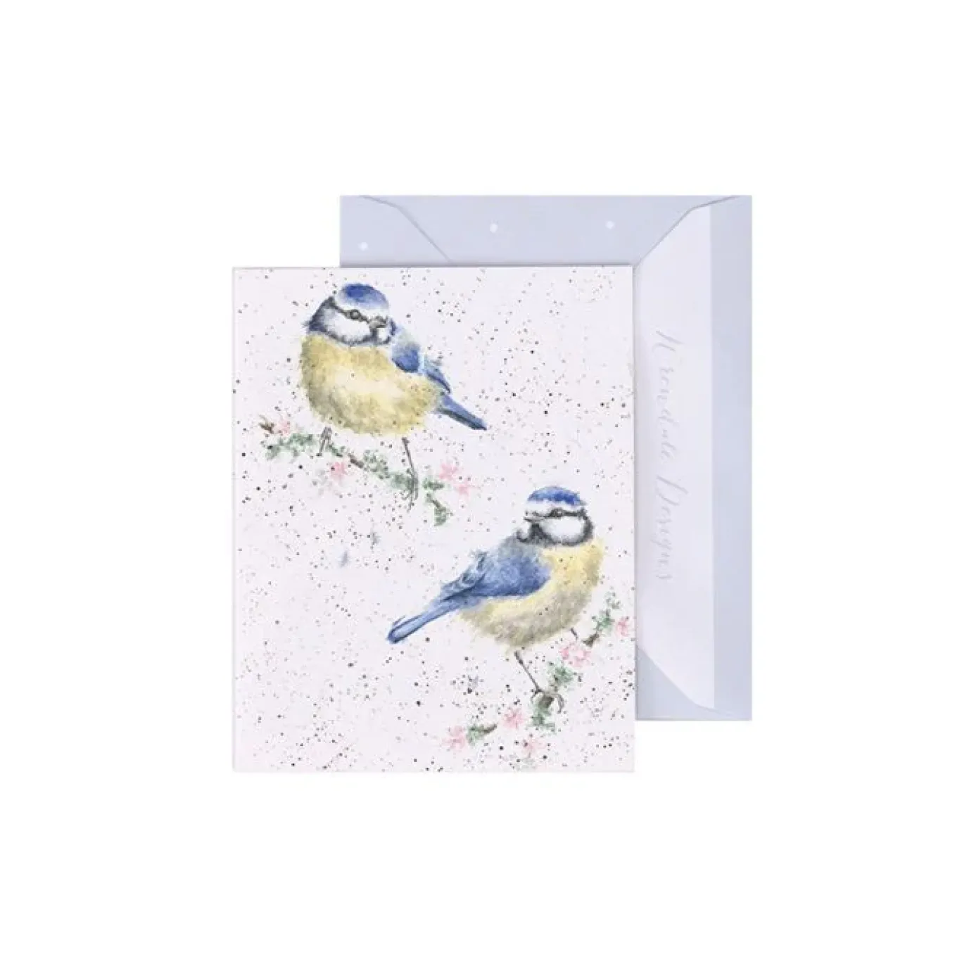 'Blossom' Blue Tit Enclosure Card
