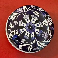Blue & White Mini Round Tin