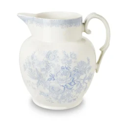 Blue Asiatic Pheasant Etruscan Large Jug