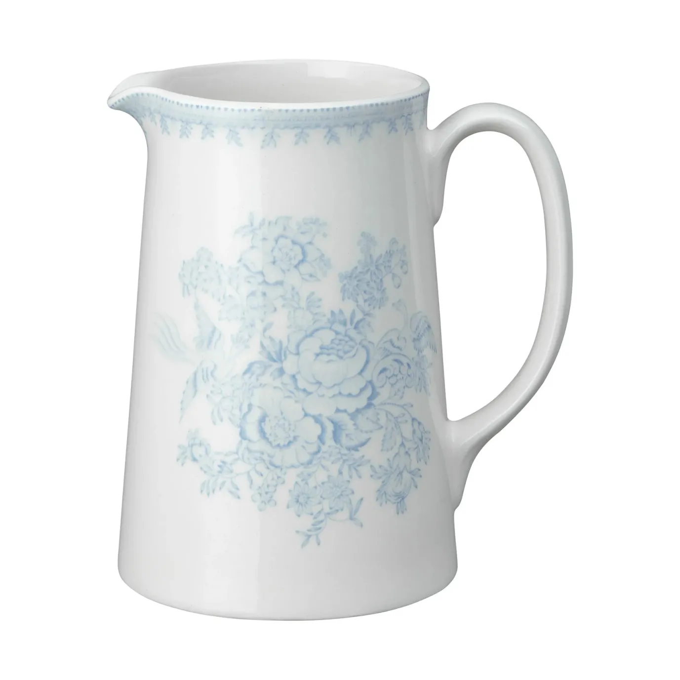 Blue Asiatic Pheasant Large Tankard Jug