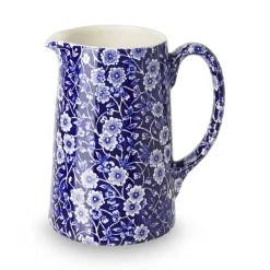 Blue Calico Medium Tankard Jug