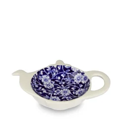 Blue Calico Small Teapot Tray