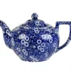 Blue Calico Teapot  Small