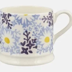 Blue Daisy Fields Small Mug